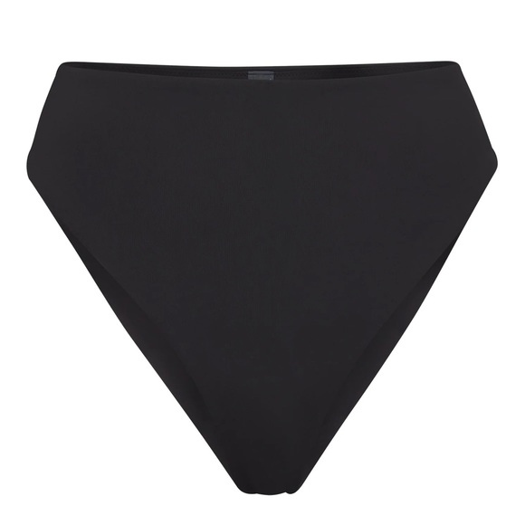 Skims Signature Swim MID WAIST BOTTOMS - Onyx - L - Picture 2 of 7